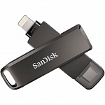 Флеш накопитель 128GB SanDisk iXpand Luxe Type-C/Lightning
