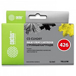 Cactus CLI426Y Картридж для Canon MG5140/5240/6140/8140/MX884, желтый 8.4мл