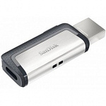 SanDisk USB Drive 128Gb Ultra Dual SDDDC2-128G-G46 USB3.0/USB Type-C, Black