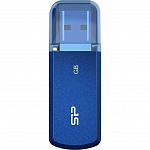 Флеш накопитель 128Gb Silicon Power Helios 202, USB 3.2, Голубой