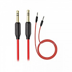 HOCO HC-79293 UPA11/ AUX аудио кабель/3.5 mm jack - 3.5 mm jack/ 1m/ позолоченные контакты/ Black