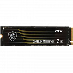 Твердотельный накопитель SSD MSI 2TB PCIe 4.0 NVMe M.2 SPATIUM M480 PRO