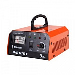 Зарядное устройство PATRIOT BCI-22M 650303425 Вход.напр. 1ф - 220В ±15%; потреб.мощ 0,7/0,99 кВА; напряжен.зарядки 12/24В; ток зарядки макс. 20/15А; емк.бат. 10-400/10-270 А/ч; вес 1,4 кг.
