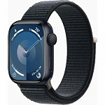 MR9L3LL/A Watch Smart Apple Watch Series 9 A2978 41mm OLED case:d.night Sport Loop belt:dark night z.b.:130-20