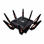 ASUS GT-AX11000 Tri-band WiFi 6802.11ax Gaming Router –World's first 10 Gigabit Wi-Fi router with a quad-core processor, 2.5G gaming port, DFS band, wtfast, Adaptive QoS, AiMesh for mesh wifi system