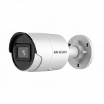 HIKVISION DS-2CD2023G2-IU4mm 2Мп уличная цилиндрическая IP-камера с EXIR-подсветкой до 40м и технологией AcuSense