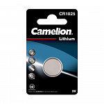 Camelion CR1025 BL-1 CR1025-BP1, батарейка литиевая,3V