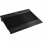 Подставка для охлаждения ноутбука DEEPCOOL N8 BLACK 8шт/кор, до 17", вентилятор 2x140мм, алюминий, черный, 2USB Retail box