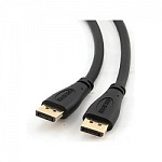 Кабель DisplayPort Gembird/Cablexpert , 3м, 20M/20M, черный, экран, пакетCC-DP-10