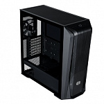Корпус без блока питания/ Cooler Master MasterBox 500, 3 x 120 Fan, w/o PSU, Black, 2 x 3.5 Jack, 2 x USB 3.2 Gen1 Type-A , RGB , Mid-Tower