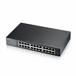 Коммутатор/ Zyxel NebulaFlex GS1915-24E Hybrid Smart L2 Switch, rack 19", 24xGE, silent fanless, standalone/cloud management