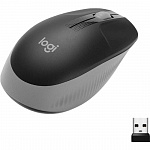Мышь Logitech M191, оптическая, беспроводная, USB, серый и черный 910-005922