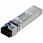 D-Link 436XT-BXU/40KM/B1A WDM трансивер SFP+ с 1 портом 10GBase-ER Tx:1270 нм, Rx:1330 нм для одномодового оптического кабеля до 40 км