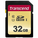 SecureDigital 32Gb Transcend TS32GSDC500S SDHC Class 10, UHS-I U1, MLC