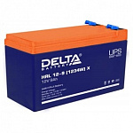 Delta HRL 12-9 1234W X 9А\ч, 12В свинцово- кислотный аккумулятор