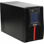 UPS PowerCom Macan MAC-1000 On-Line, 1000VA / 1000W, Tower, IEC, LCD, Serial+USB, SmartSlot, подкл. доп. батарей