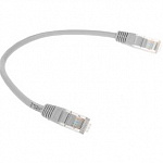 Cablexpert Патч-корд медный UTP PP10-0.25m кат.5, 0.25м, литой, многожильный серый