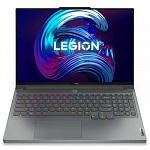 Ноутбук Lenovo Legion 7 Gen 7 16" WQXGA IPS/Core i7-12800HX/32GB/2TB SSD/GeForce RTX 3070 Ti 8GB/DOS/RUSKB/серый 82TD005TRK