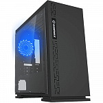 GameMax Корпус EXPEDITION BLK H605, Черный, 1*USB3.0; 2*USB2.0, Window, без БП