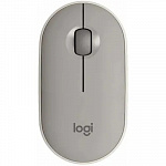 Мышь/ Logitech M350 Pebble Bluetooth Mouse - SAND