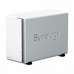 Synology DS223j Сетевое хранилище 2x2.5"/3.5" SATA, Realtek RTD1296-1.7GHz, 1 GB DDR4, 1x1 Гбит/с, 2xUSB