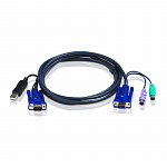 CABLE HD15M/USBAM--HD15F/MD6M/ 2M
