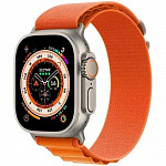 Watch Smart Apple Watch Ultra A2622 49mm OLED case:titan Alpine loop belt:orange z.b.:M MQEU3LL/A