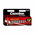 Camelion Plus Alkaline BL12 LR03 LR03-HP12, батарейка,1.5В 12шт. в уп-ке