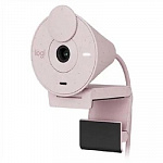 Веб-камера/ Logitech Brio 300 Full HD webcam - ROSE - USB