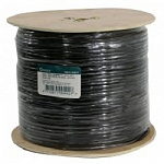 5bites Express FS6575-305BPE FTP/SOLID/6CAT/23AWG/COPPER/PE/BLACK/OUTDOOR/DRUM/305M