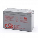 CSB Батарея GPL1272 12V 7,2Ah F2 с увеличенным сроком службы 10лет