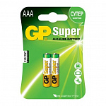 Батарея GP Super Alkaline 24A LR03 AAA 2шт