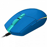 Мышь Logitech G203 LIGHTSYNC Corded Gaming Mouse USB, Blue, Retail 910-005798