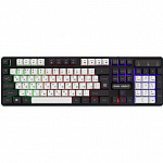 Defender Проводная игровая клавиатура Dark Knight GK-077 RU,бел-черн,104кн,радужная 45078