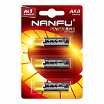 Nanfu Батарейка щелочная AAA 3шт.