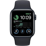 Apple Watch SE GPS Midnight Aluminum Case with Sport Band 40mm MNL83LL/A