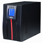 UPS PowerCom Macan MAC-2000 On-Line, 2000VA/2000W, Tower, IEC, LCD, Serial+USB, SNMP Slot, подкл. доп. батарей