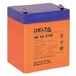 Delta HR 12-21W 5 А\ч, 12В свинцово- кислотный аккумулятор
