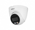 DAHUA DH-IPC-HDW2249TP-S-LED-0360B Уличная купольная IP-видеокамера Full-color с ИИ 2Мп, 1/2.8” CMOS, объектив 3.6мм, видеоаналитика, LED-подсветка до 30м