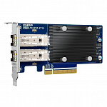 Сетевая карта/ QNAP QXG-10G2SF-X710 LAN Expansion Card, PCIe Gen3 x8, 2 x SFP+ ports 10Gbps/1Gbps