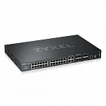 ZYXEL XGS4600-32-ZZ0102F L3 коммутатор Zyxel XGS4600-32, 24xGE, 4xCombo SFP/RJ-45, 4xSFP+ , стекируемый до 4, 2 источника питания AC