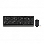 A-4Tech Клавиатура + мышь A4Tech Fstyler FG1012 клав:черный/серый мышь:черный USB беспроводная Multimedia 1599033