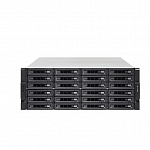 QNAP TS-h2477XU-RP-3700X-32G Сетевой RAID-накопитель QuTS hero, 24 отсека 3,5"/2,5", 2 порта GbE RJ-45, 2 порта 10 GbE SFP+, стоечное исполнение, 2 блока питания. AMD Ryzen 7 3700X 3,6 ГГц 4,4 ГГц,