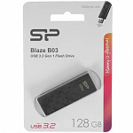 Флеш накопитель 128Gb Silicon Power Blaze B03, USB 3.2, Черный