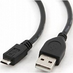 Cablexpert Кабель USB 2.0 Pro AM/microBM 5P, 3м, экран, черный CCP-mUSB2-AMBM-10