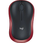 Мышь Logitech Wireless M185 USB, Red, Retail 910-002237