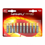 Nanfu Батарейка щелочная AAA 10шт.