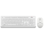 Клавиатура + мышь A4Tech Fstyler FG1012 клав:белый мышь:белый USB беспроводная Multimedia 1599042