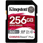 Флеш карта SDXC 256Gb Class10 Kingston SDR2/256GB Canvas React Plus w/o adapter