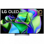 LG 65" OLED65C3RLA.ARUB темно-серый/серебристый Ultra HD 120Hz DVB-T DVB-T2 DVB-C DVB-S2 USB WiFi Smart TV